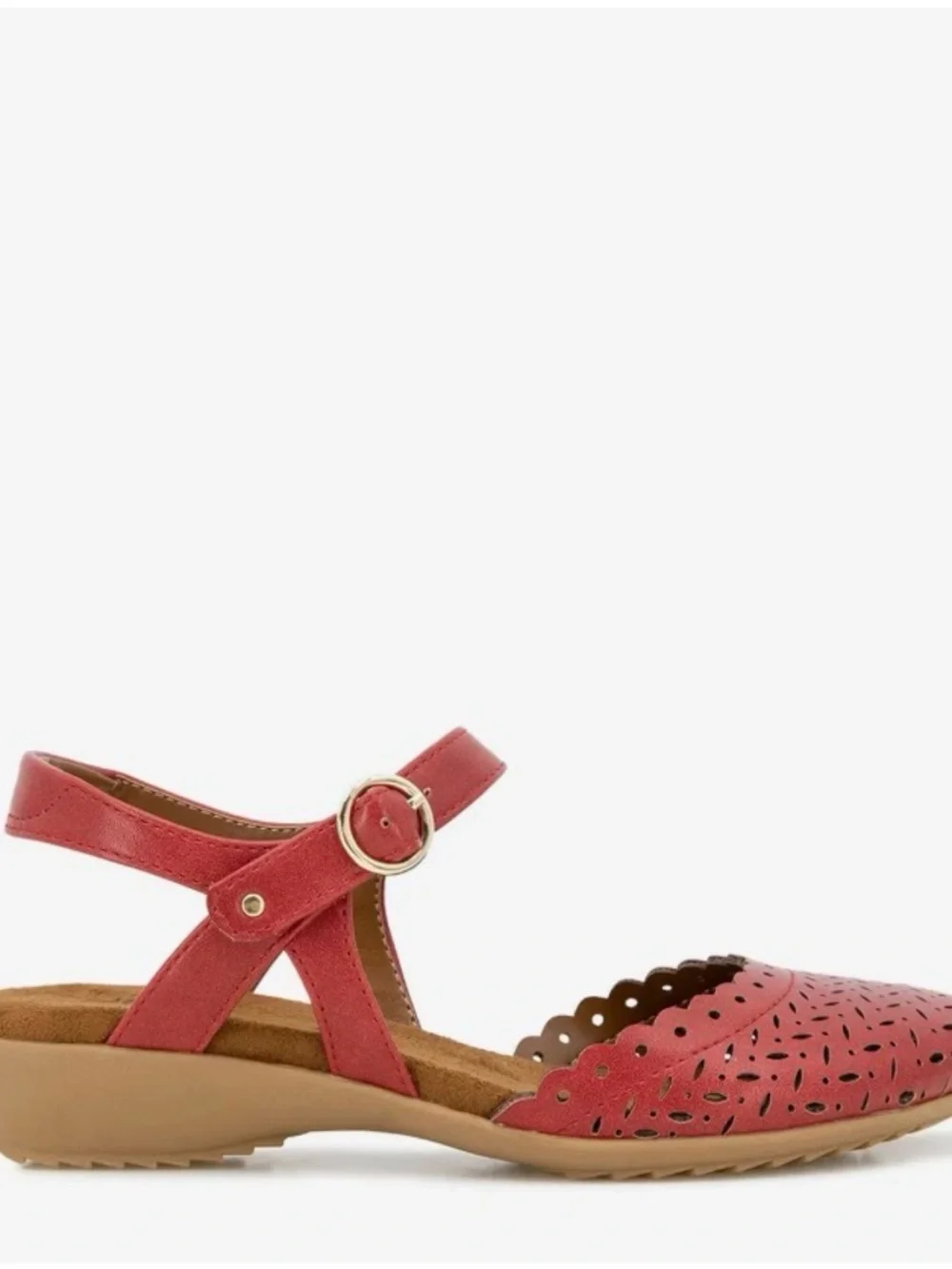 JBU Vinya Wedge Sandal - Red